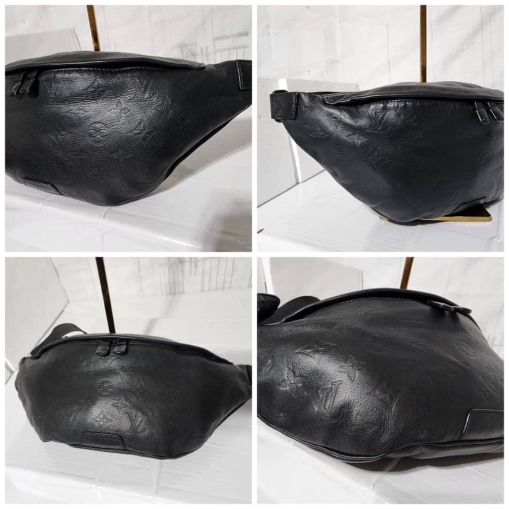 SOLD***Authentic LOUIS VUITTON Monogram Shadow Leather Discovery Bum/Waist Bag - Picture 8 of 15